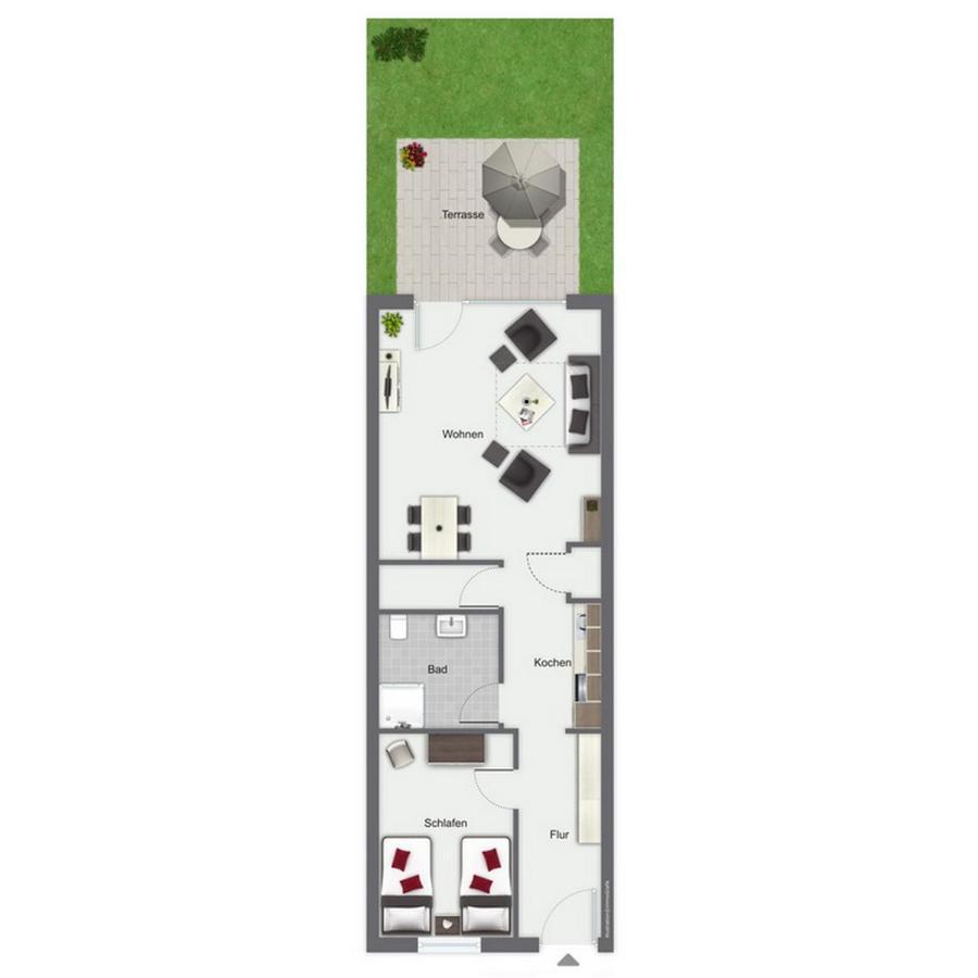 בולטנהאגן Feriendorf Papillon Wohnung 10-3 מראה חיצוני תמונה